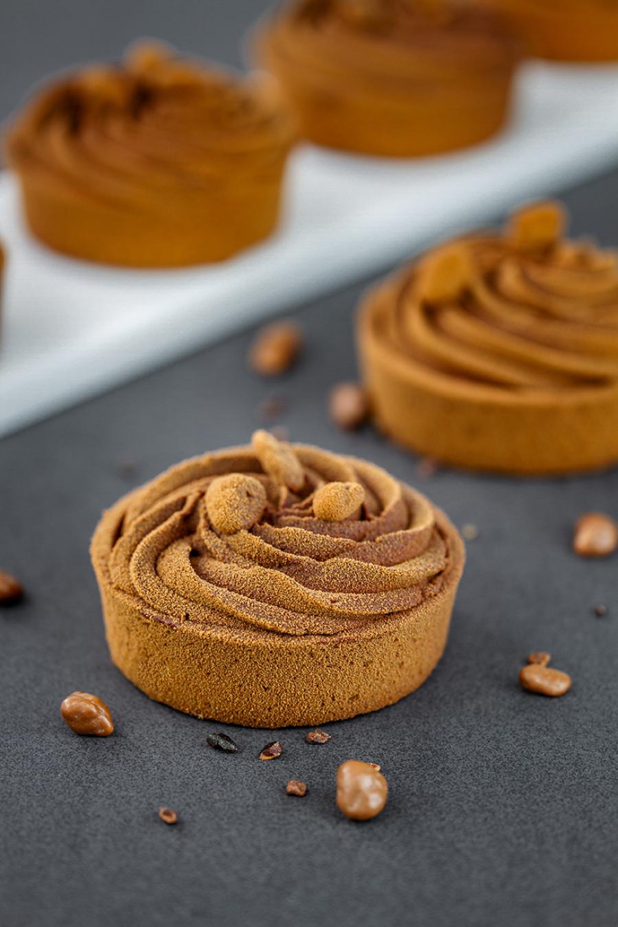 Chocolate  Salted Caramel Tart 70mm